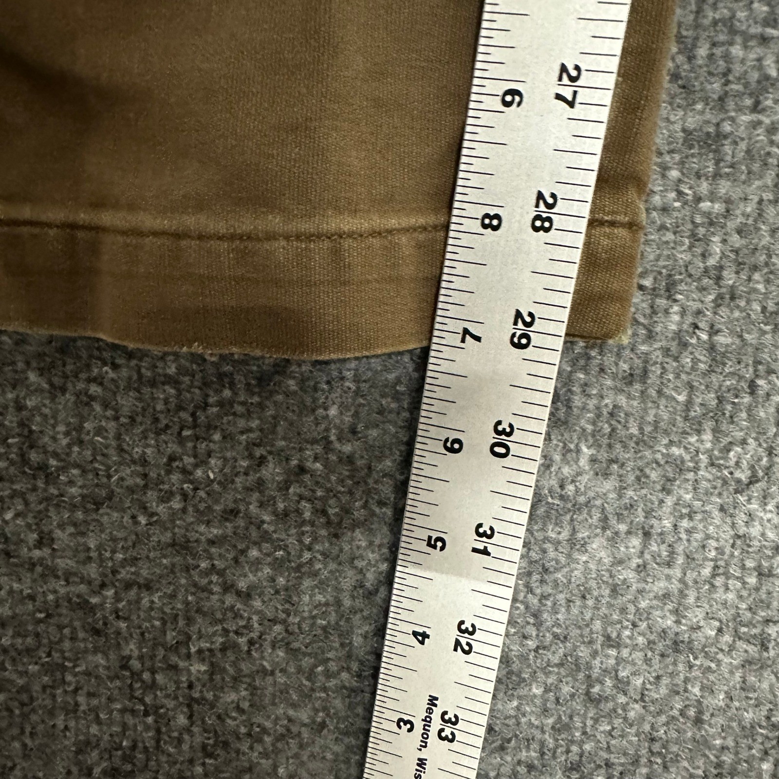 Dockers Pants Mens Size 36×30 Brown Relaxed Fit Flat Front Cotton Casual Chinos
