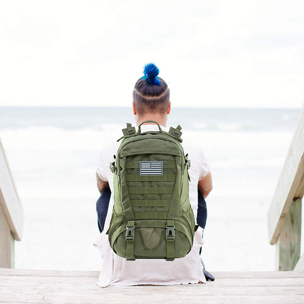 Outdoor Military Tactical Backpack Waterproof Rucksack Camping Hiking Bag