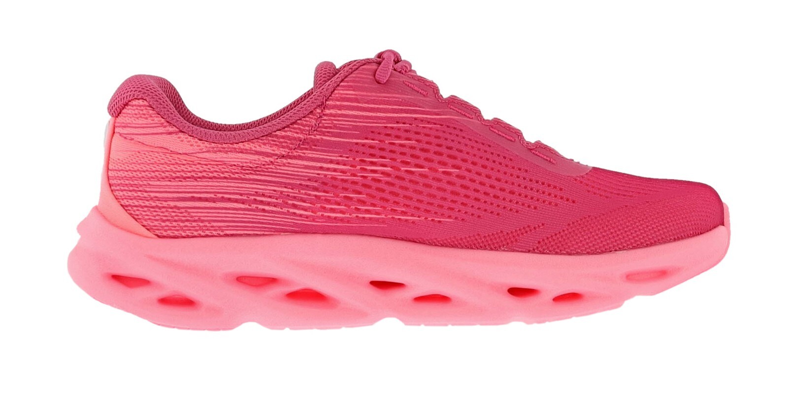 SKECHERS WOMEN GO RUN SWIRL TECH SPEED-ULTIMATE STRIDE 129501HPPK RUNNING SHOES
