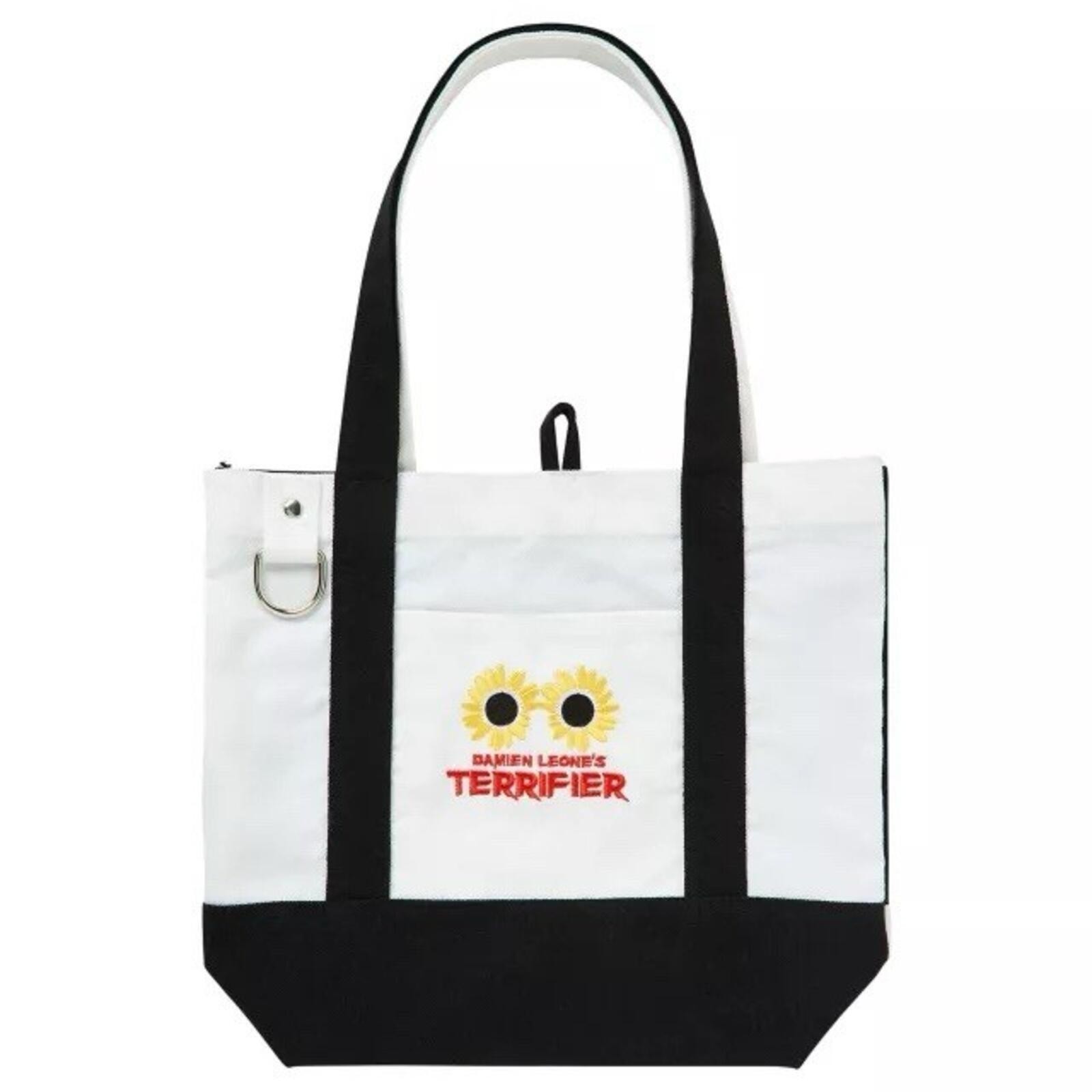 Terrifier Embroidered Mini Tote Bag. 10.5″ H x 12.25″ W x 3.5″ D., Brand New!