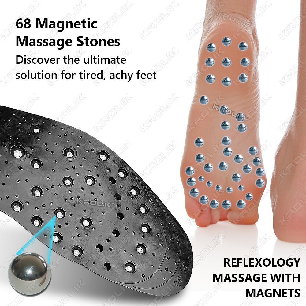 Enhanced Magnetic Therapy MassageInsoles Foot Acupressure Point TherapyBody