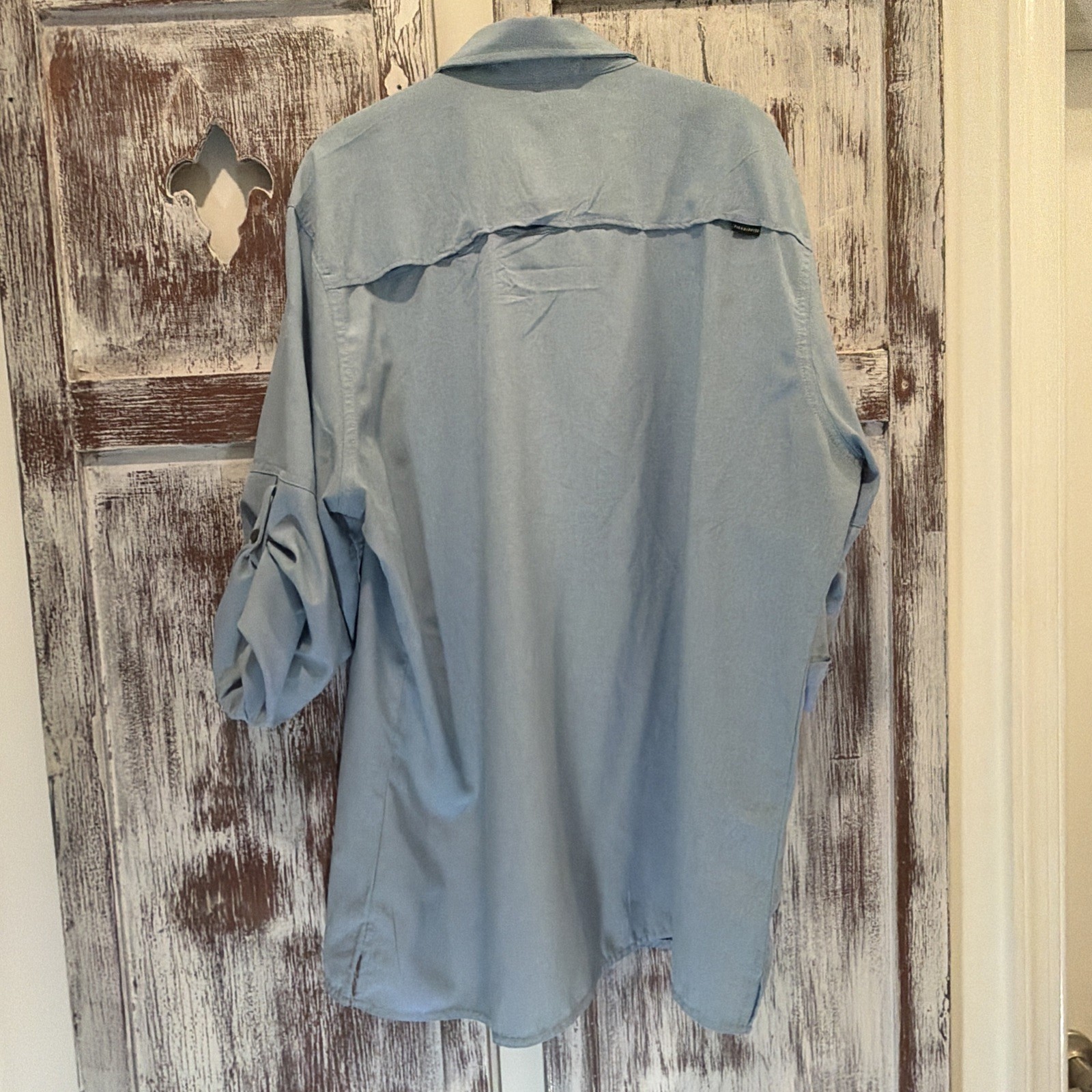 Fish Hippie🌟Men SZ~XL Performance Outdoor Button/Roll~Tab Long~Sleeve Shirt💥