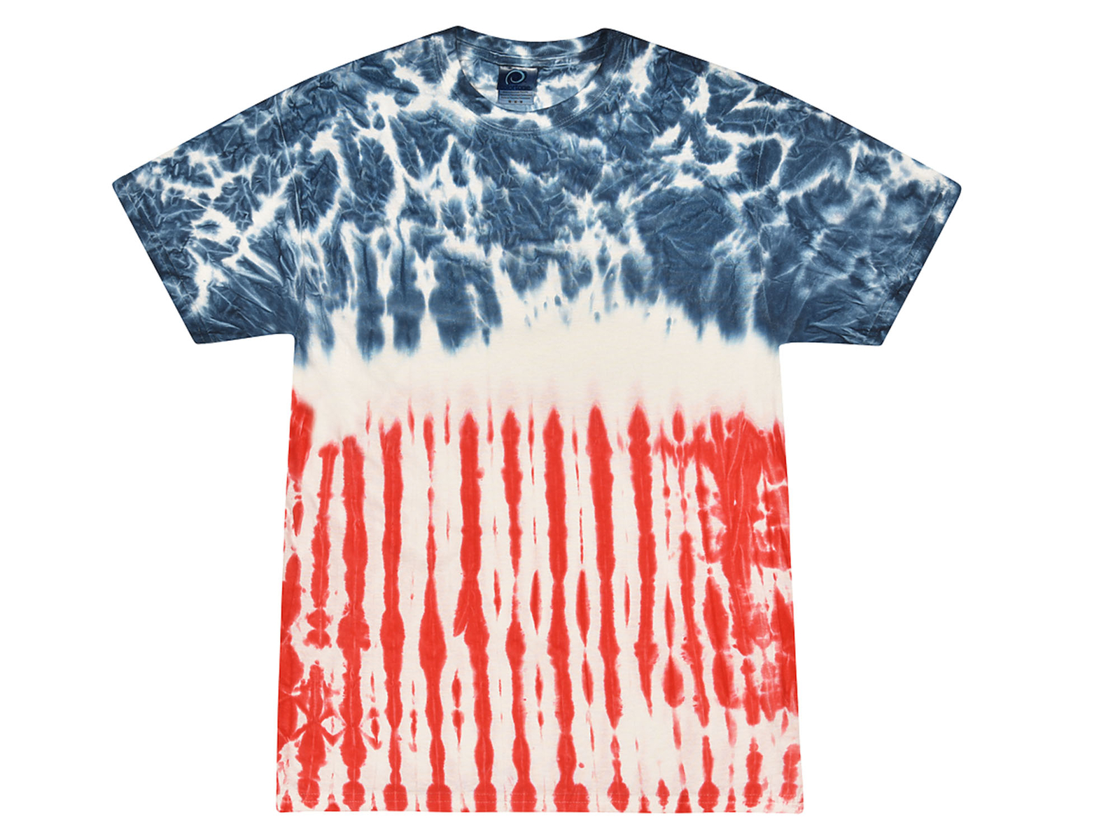 Pick a Patriotic Tie Dye T-Shirts Adult & Kids Sizes Cotton Colortone
