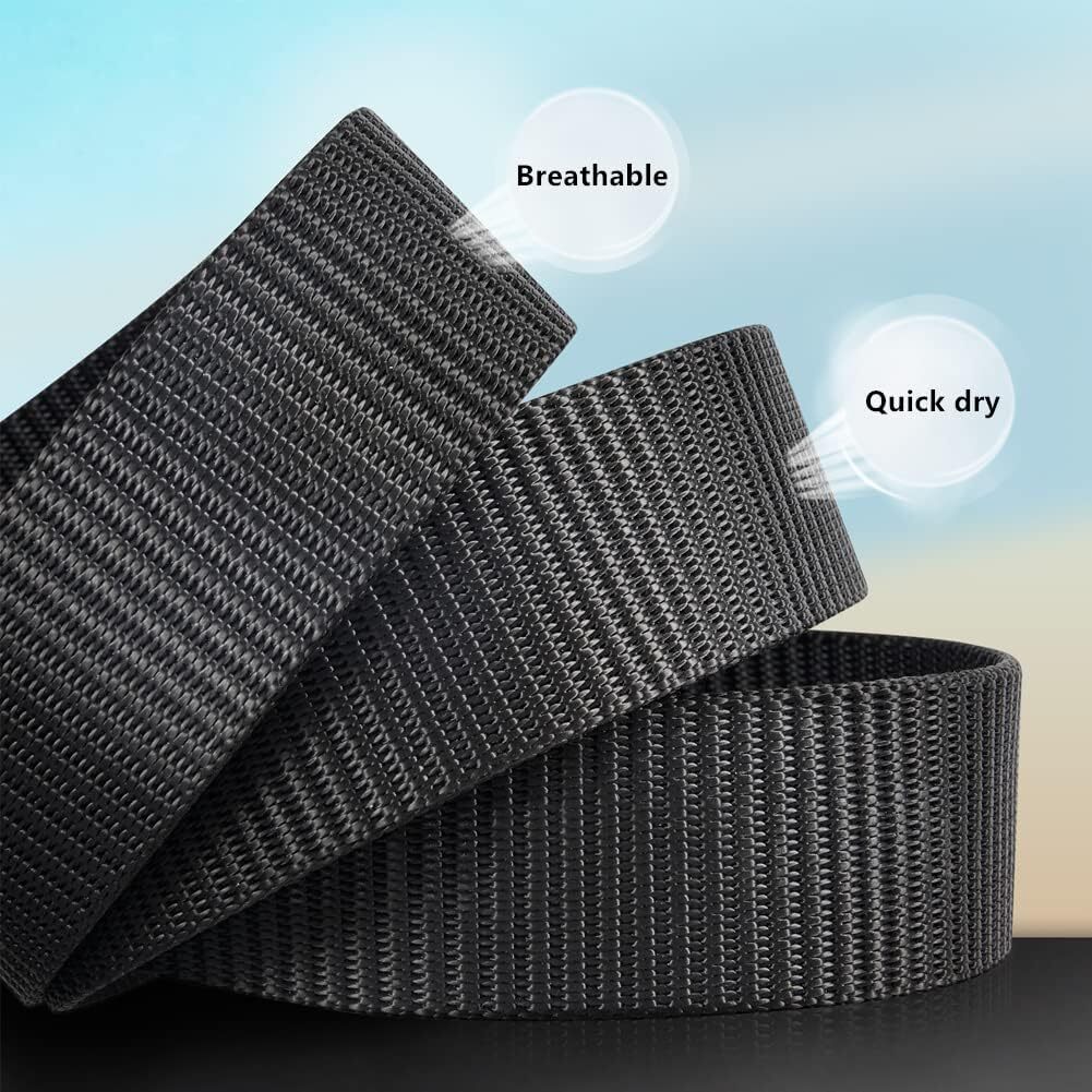 Men Casual Military Tactical Army Adjustable Quick Release Belts Pants Waistband