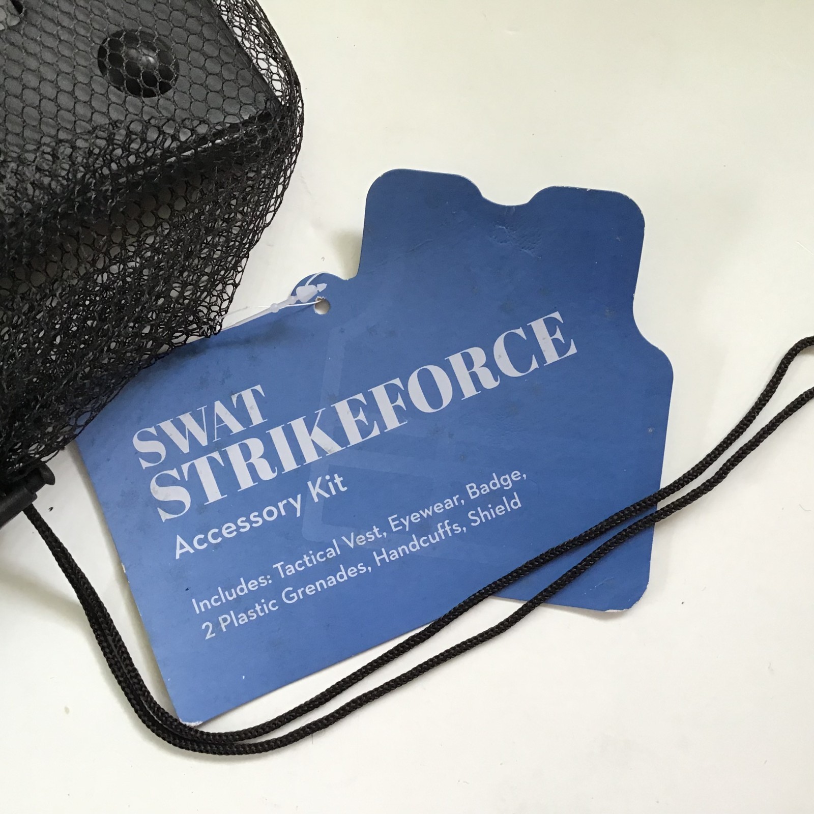 SWAT STRIKEFORCE TEAM Police Toy Set KIDS VEST SHIELD GRENADES HANDCUFF BADGE ++