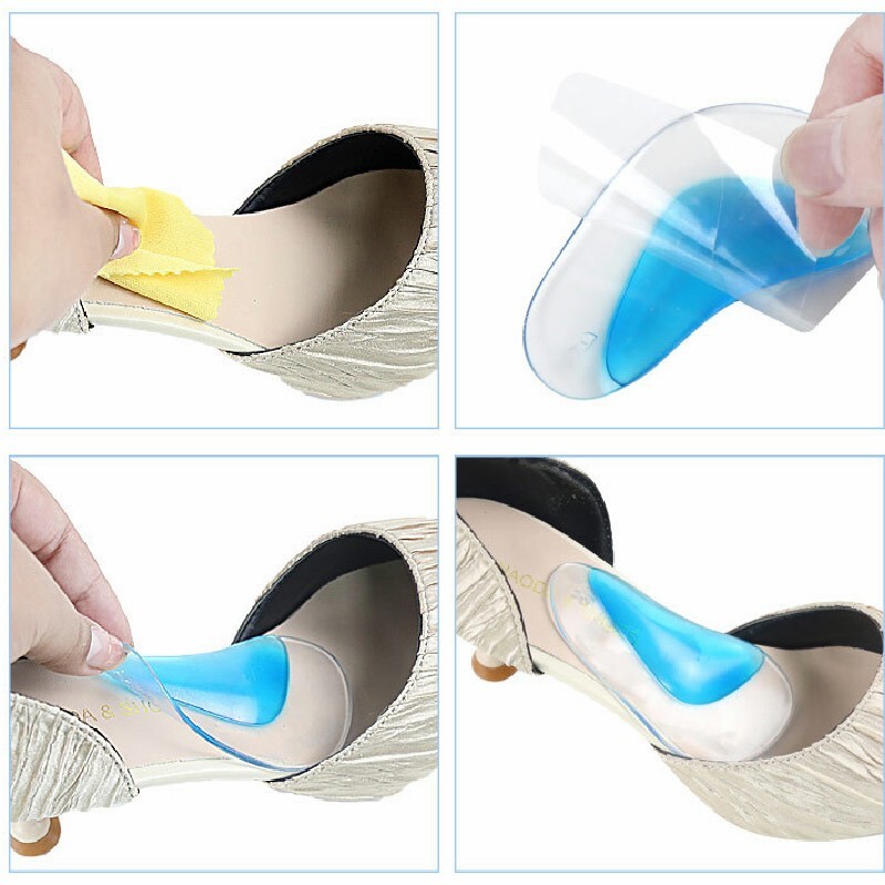 Gel Insoles Orthotic Arch Support Insoles Flatfoot Corrector Shoe Cushion Insert