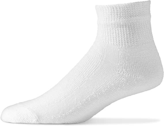 3-12 Pairs Mens Womens Diabetic Circulatory Ankle/Quarter Cotton Socks Size 9-15