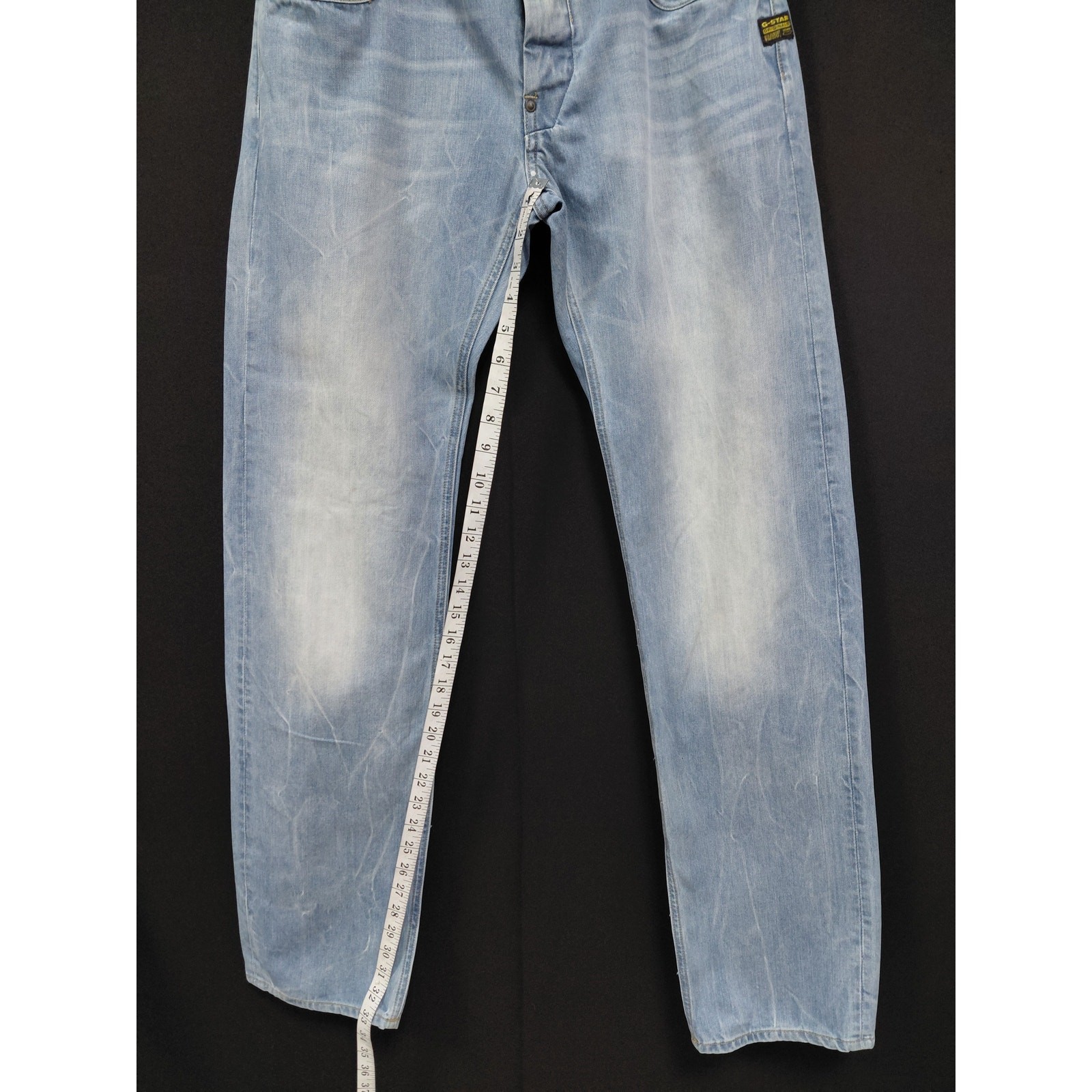 G-Star Raw Denim Jeans Light Wash Mid (10-12 in) Regular Men
