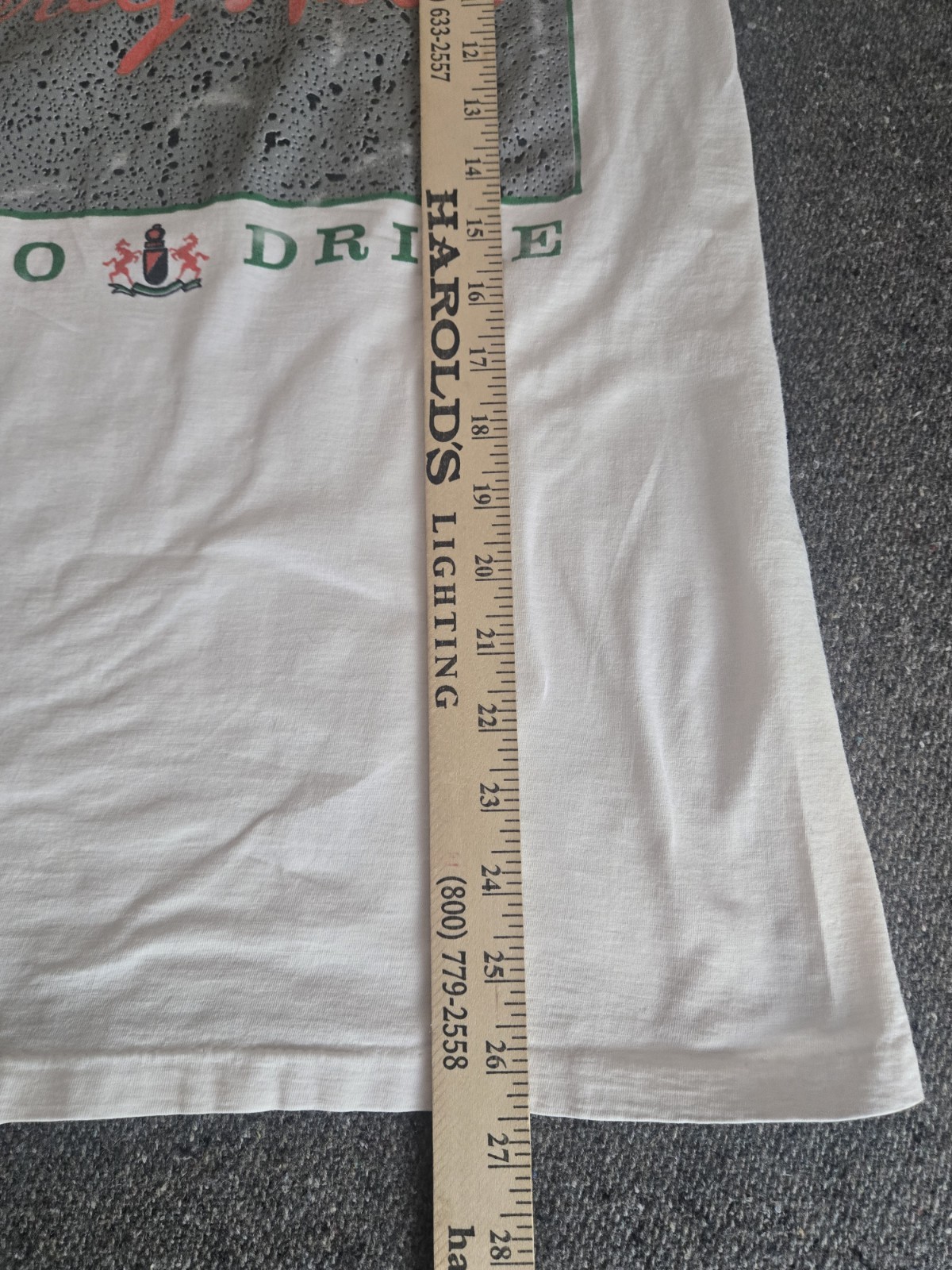 Vintage 90s Beverly Hills Rodeo Drive Single Stitch T-Shirt Sz Med Tourist L.A.