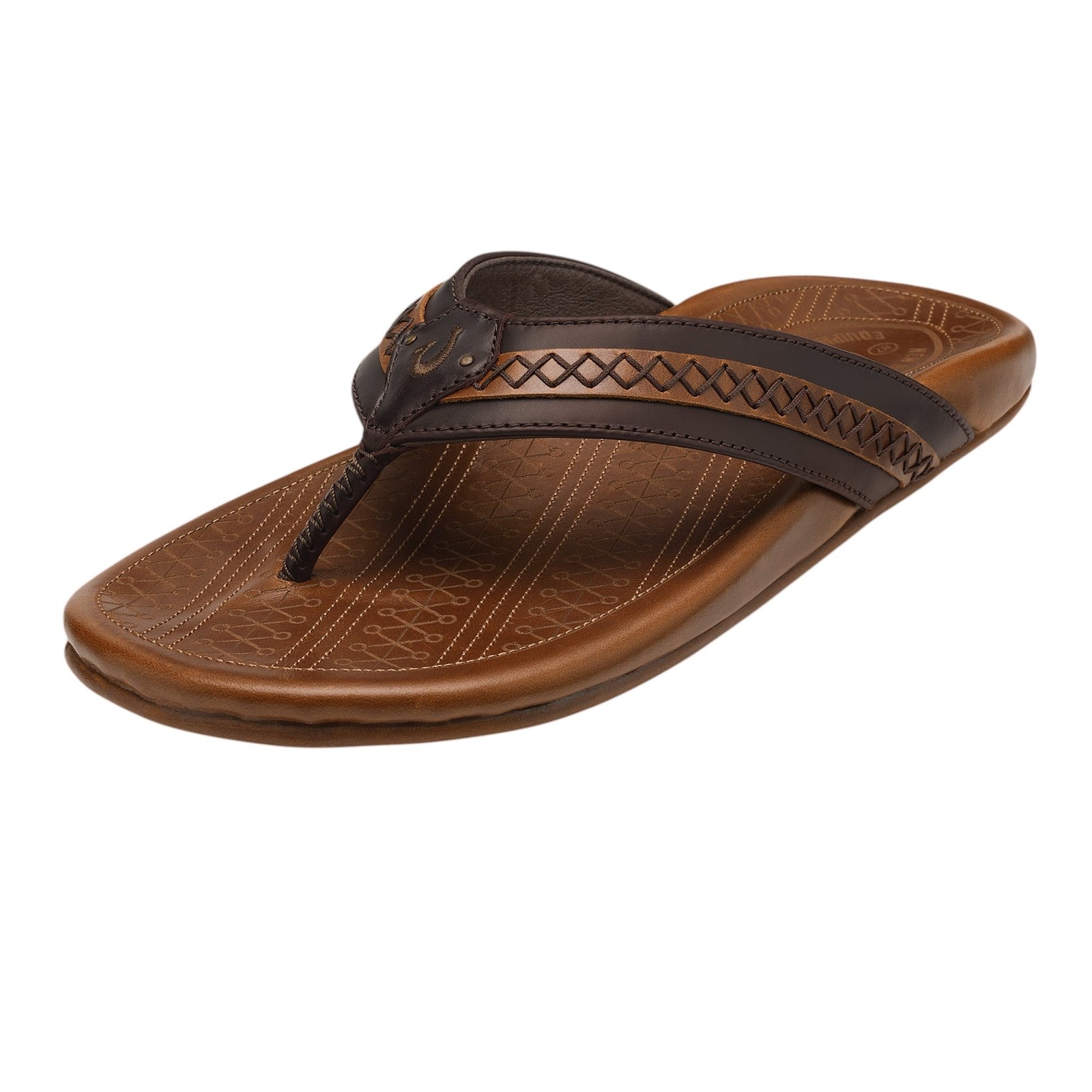 Olukai Mea Ola Nuʻu – Dark Java / Tan – Size 7-15 Men’s NEW