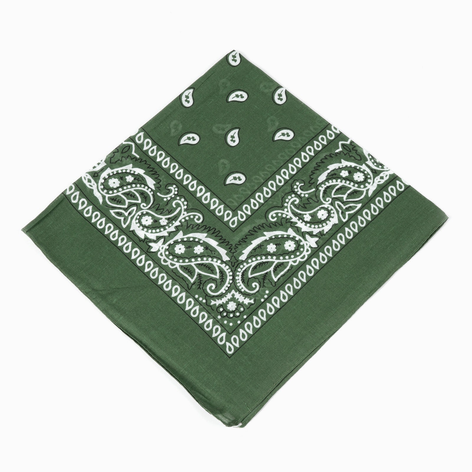 2 X Paisley Print Bandana 100% Cotton Head Warp Scarf Face Mask – USA Seller