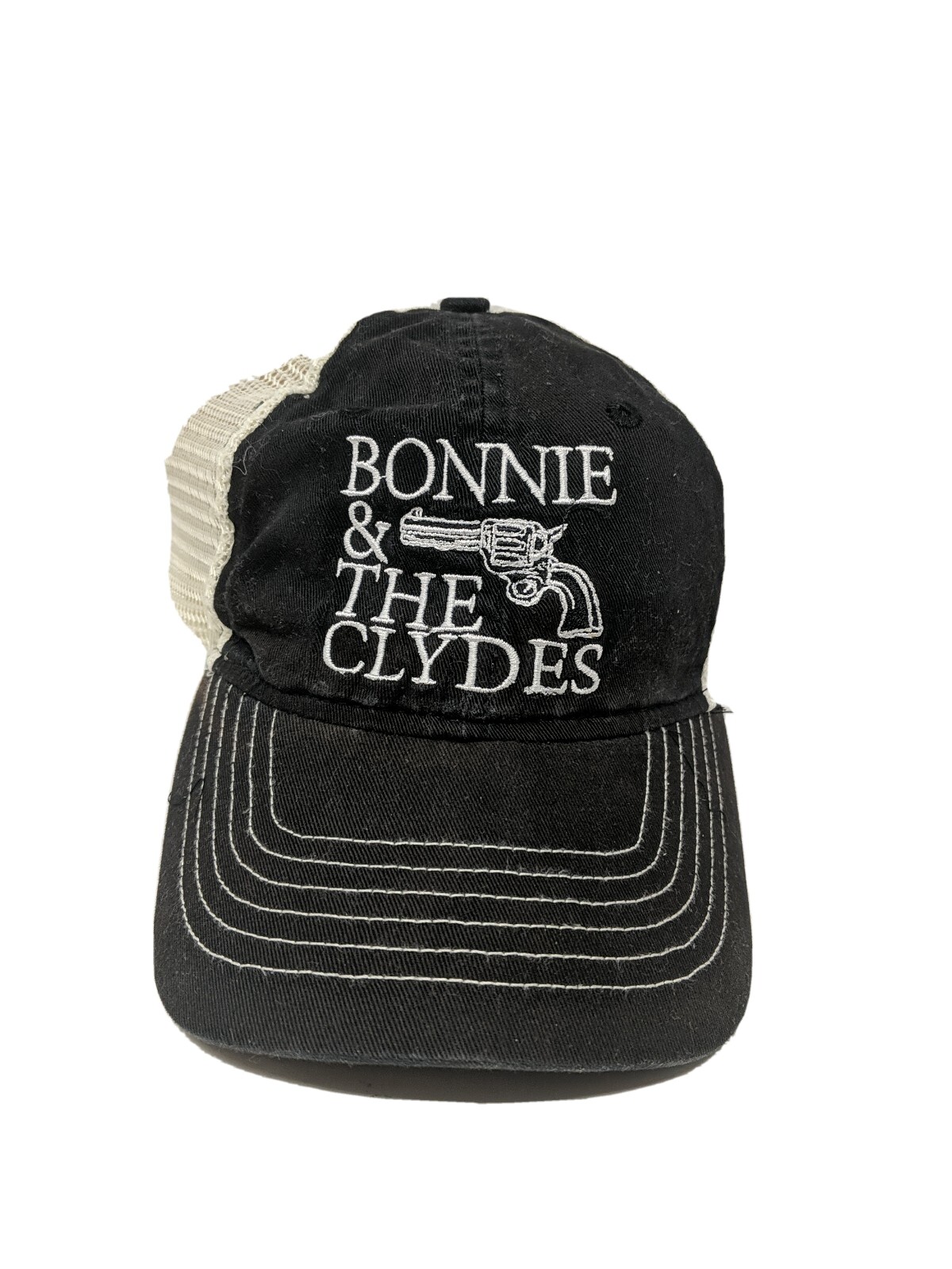 Bonnie & The Clydes Band Trucker Embroidered One Size Fits Most Hat