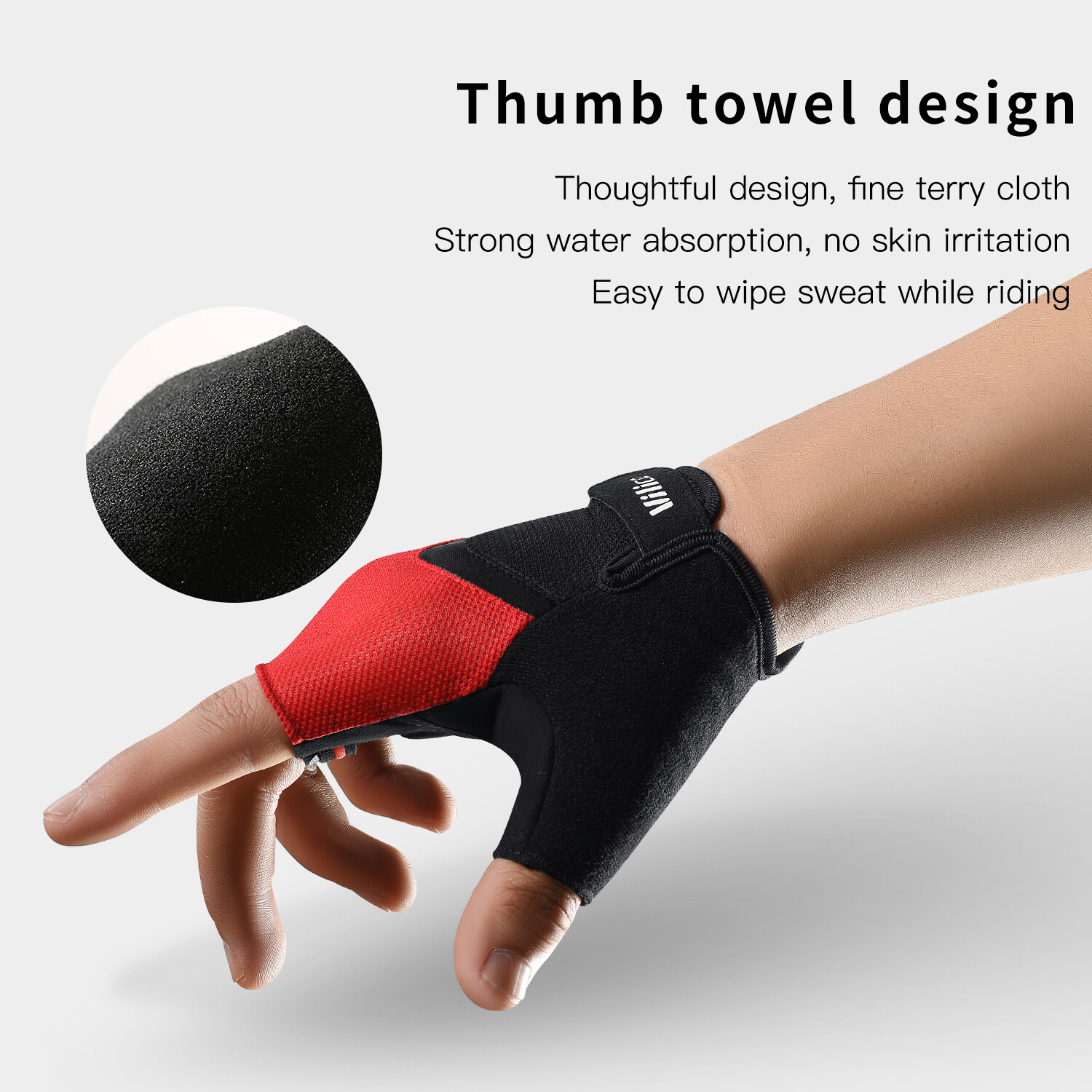 Half Finger Cycling Gloves Outdoor Sports Racing Gloves Pad Breathable Driving