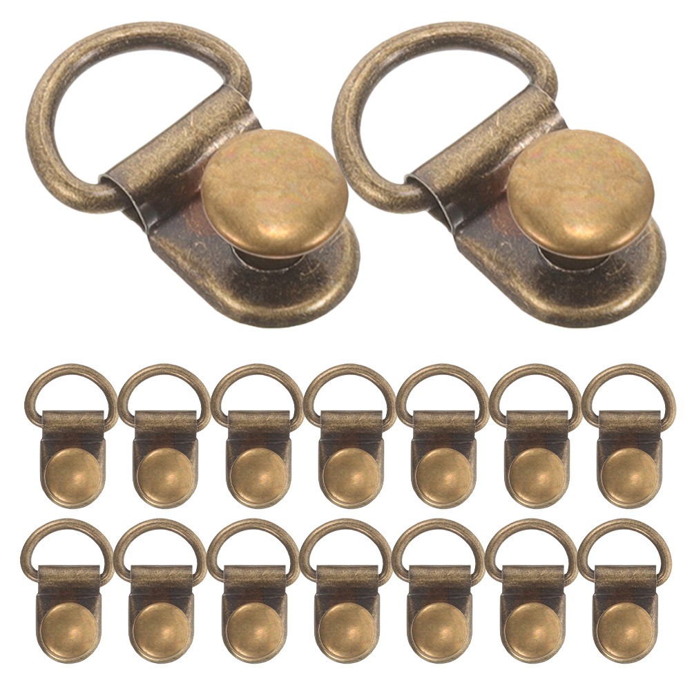 40 Pcs Boot Shoe Lace Buckles Metal Hooks Repair Kit for Hiking and Sports