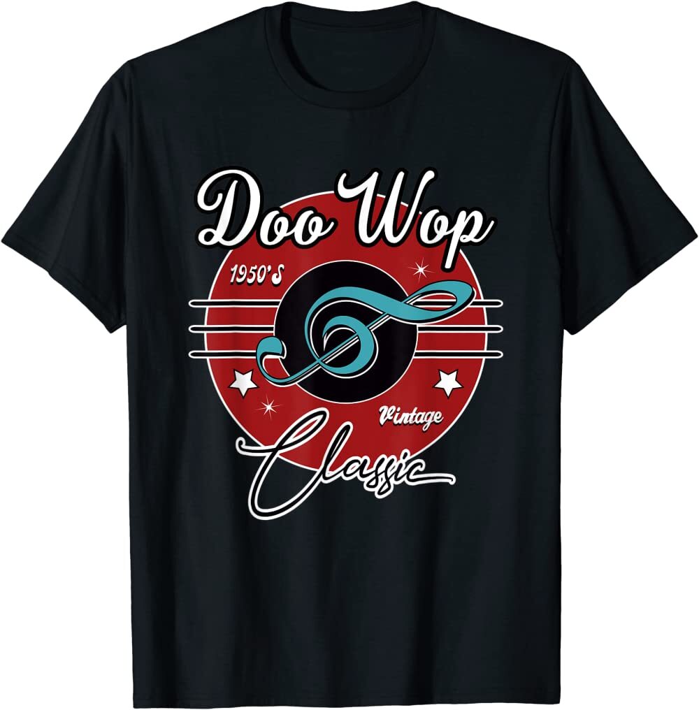 1950s Doo Wop Retro 50s Clothing Rockabilly Unisex T-Shirt