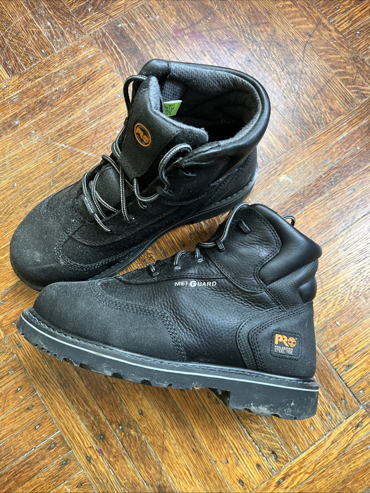 Timberland Pro Gravel Pit Internal Met Guard 10″ Steel Toe Work Boots Men