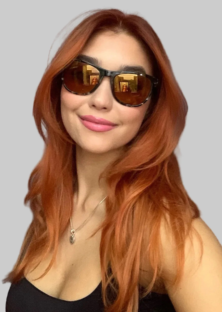New Paul Smith PM 8254SU 1536/7T Hoban 55mm Mirrored Women’s Sunglasses E121