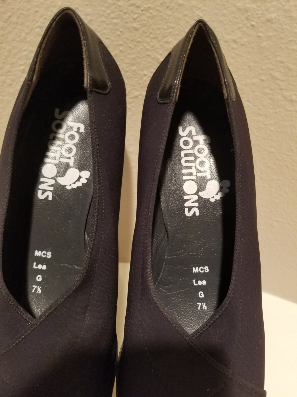 Foot Solutions Theresia M. Isabelle Nicole 57824 Glamour Women’s 10 M Black Pump