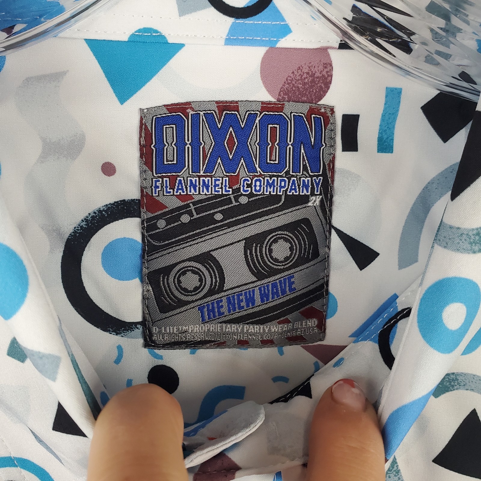 Dixxon Flannel Company Mens Shirt Sz 2XL The Wave Party Button Down NWT