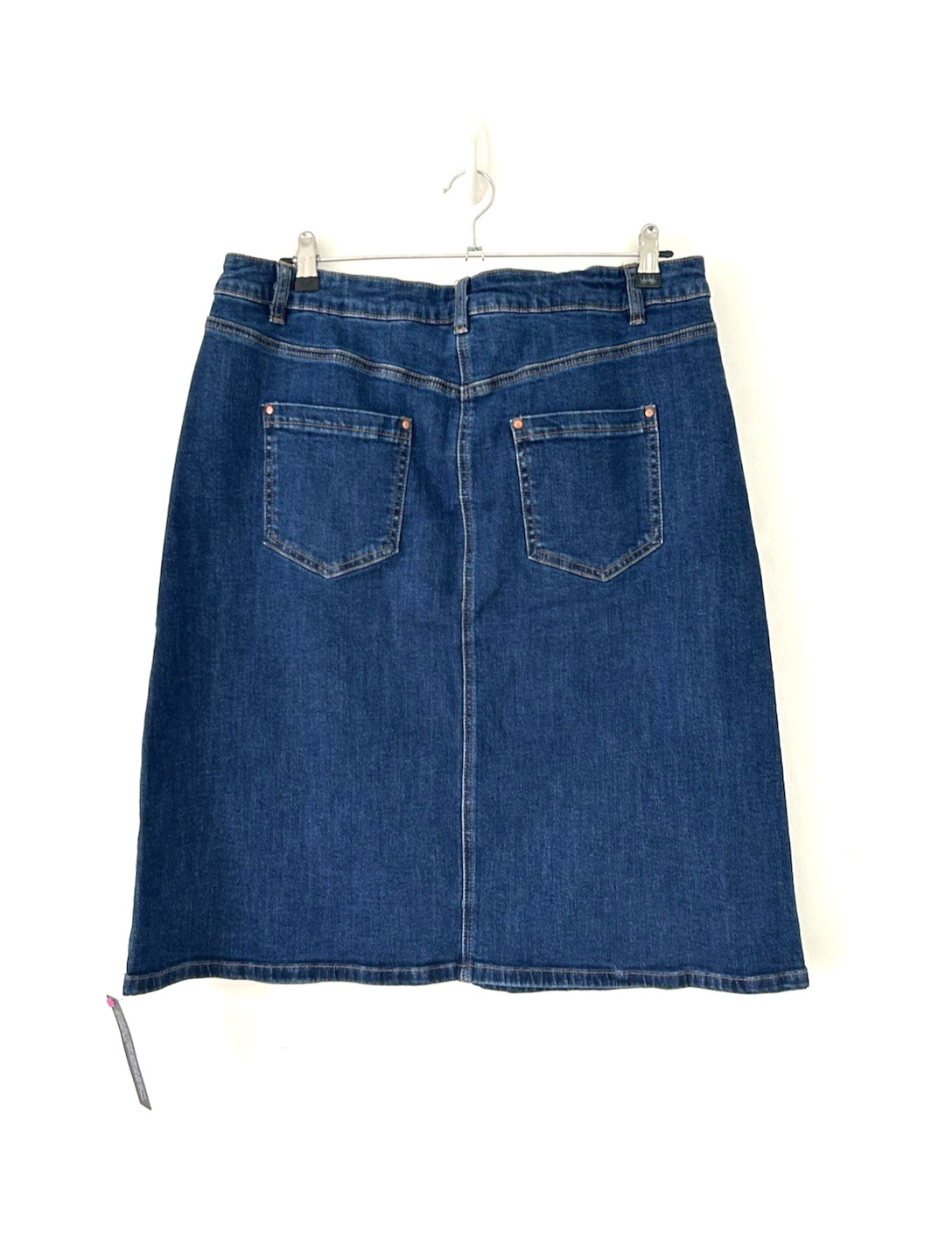 Roman Denim Skirt Women’s Blue Cotton Stretch Classic Size 16 BNWT