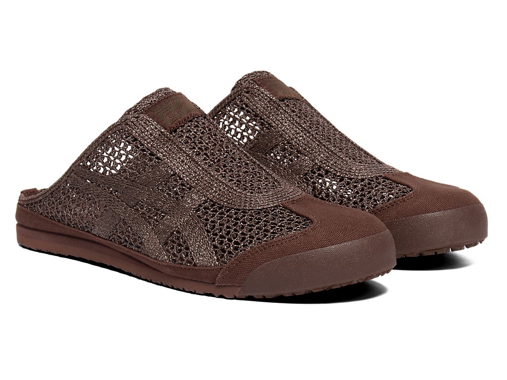 Onitsuka Tiger MEXICO 66 SABOT 1183C123.202 DARK BROWN. USA Buyer No Import duty