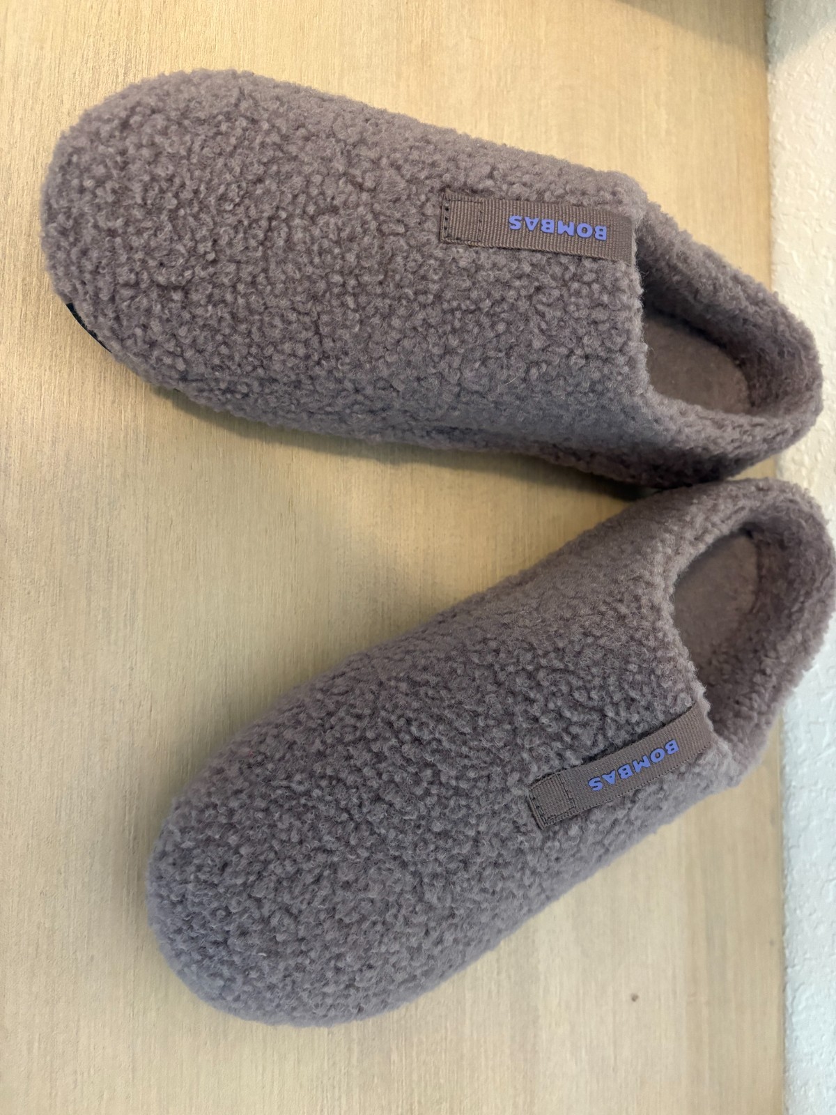 Bombas Sunday Slippers Women’s Size 10 Lavender Gray Cozy House Shoes