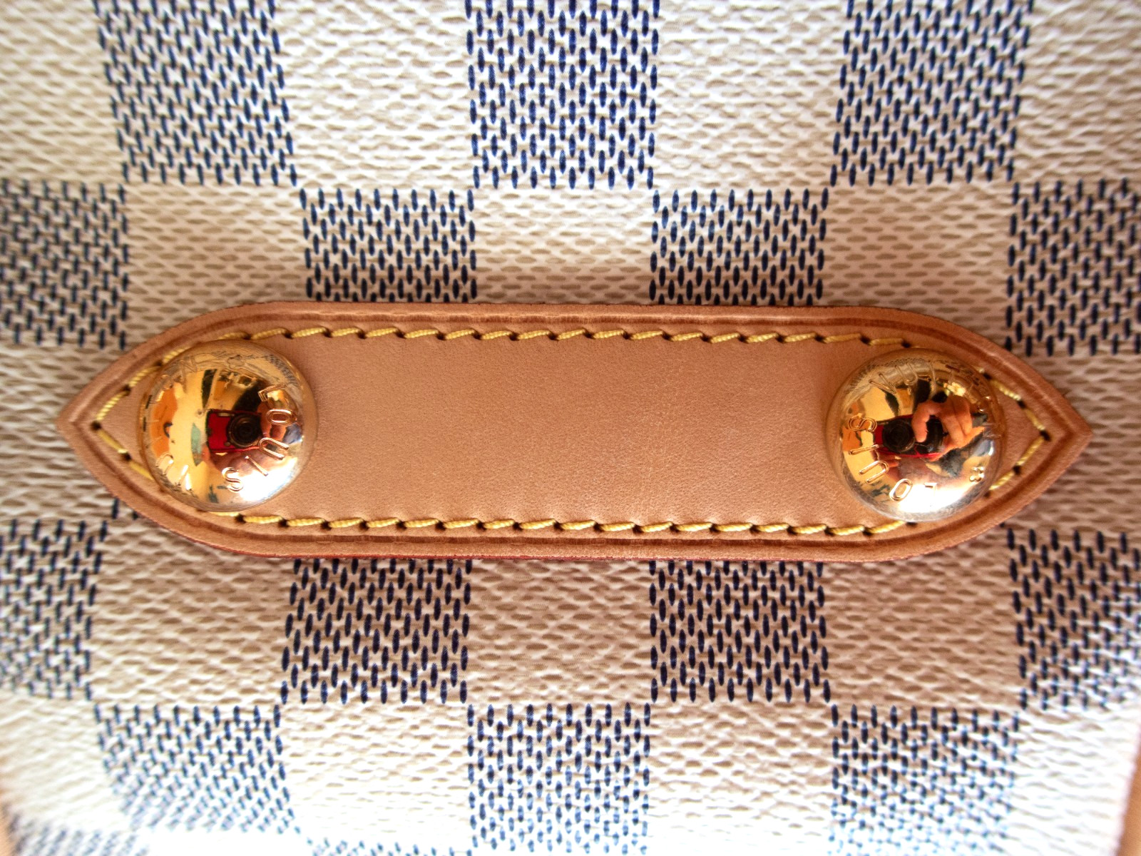 Louis Vuitton Galliera PM Damier Azur Shoulder Bag NEW Unused w/ Dust Bag