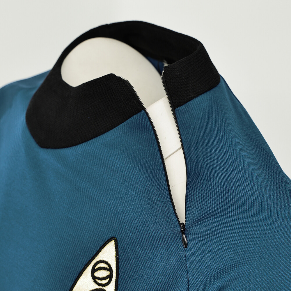 The Original Series Captain Kirk Gold Shirts TOS Spock Blue Red Uniforms Costume