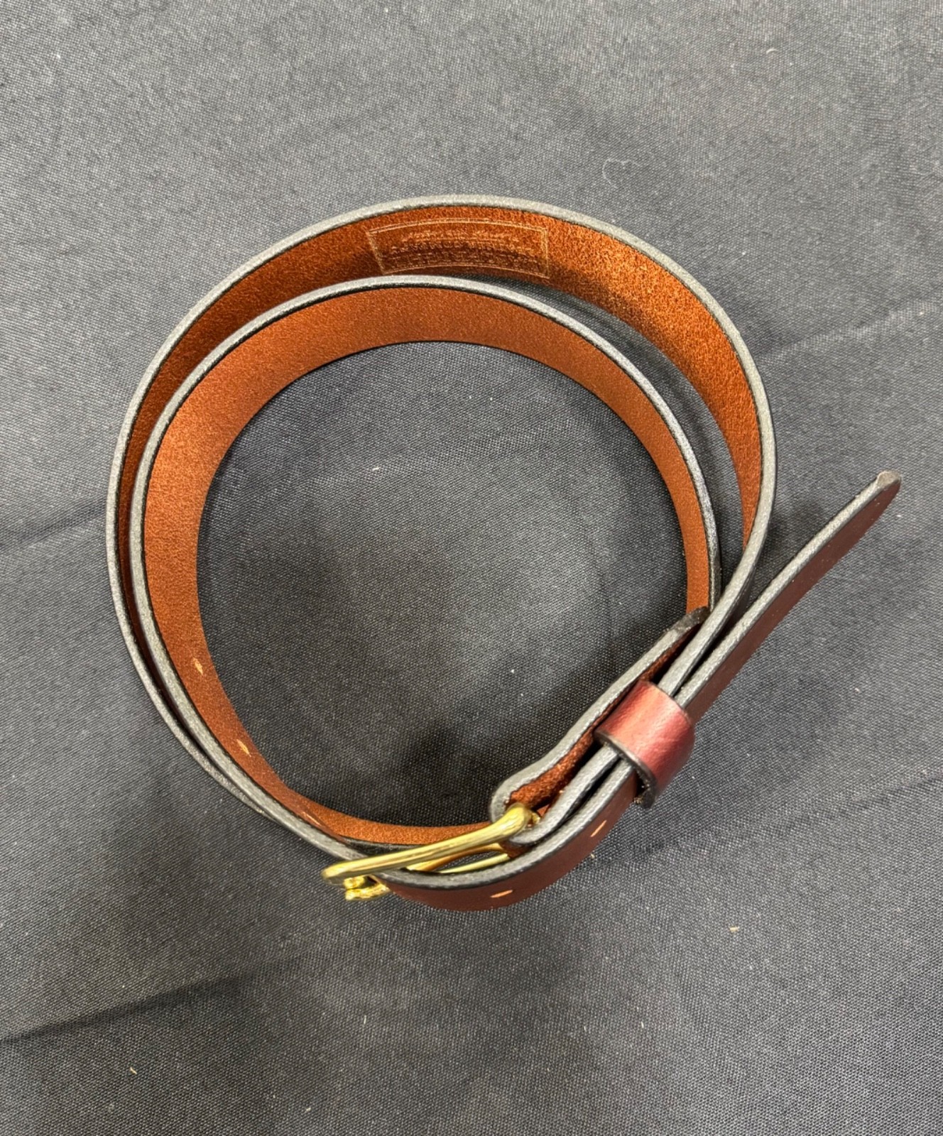 Standard Leather Belt – Amish Made