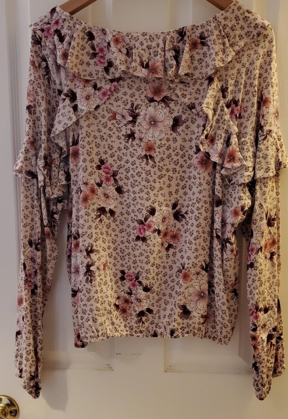 American Rag Floral Blouse NWOT – XXL