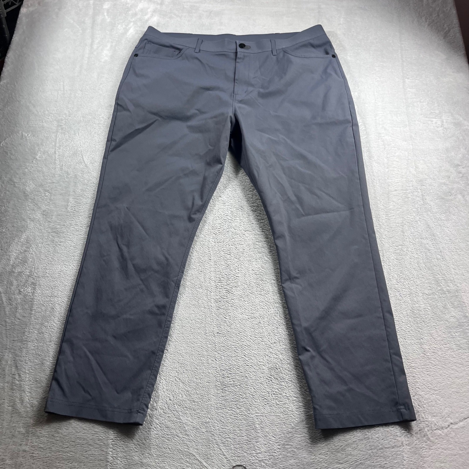 Public Rec Mens All Day Every Day 5-Pocket Pants Grey 38/30 Tech Trousers