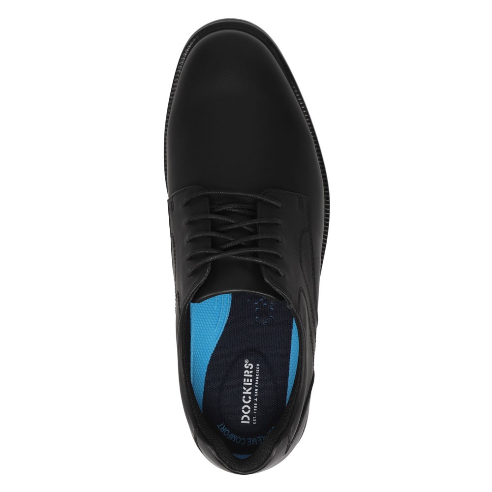 Dockers Mens Tyne Slip Resistant Lace-Up Oxford