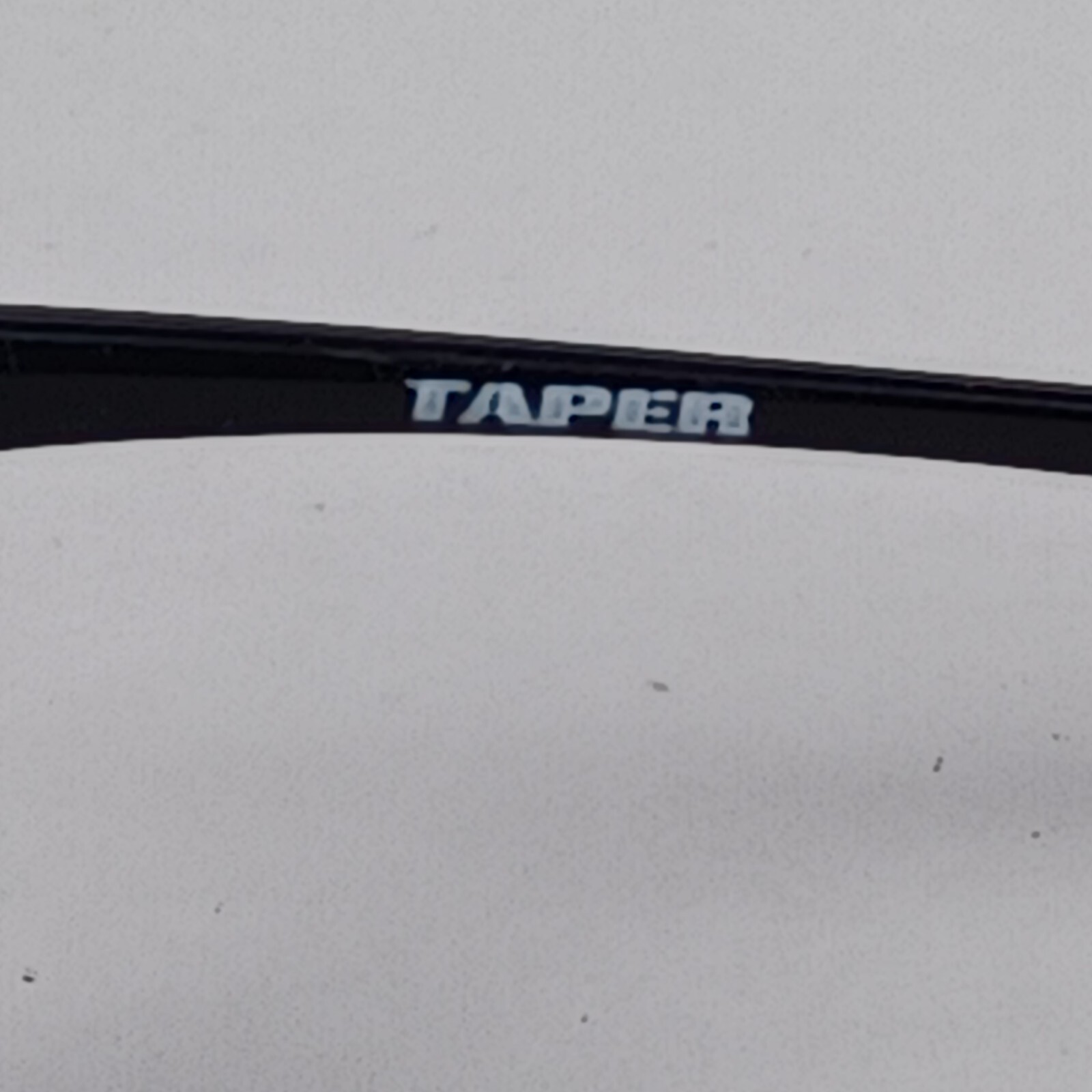 Oakley Taper Sunglasses Frame OO4074-04 Shiny Black Wrap Metal 61 17 121mm