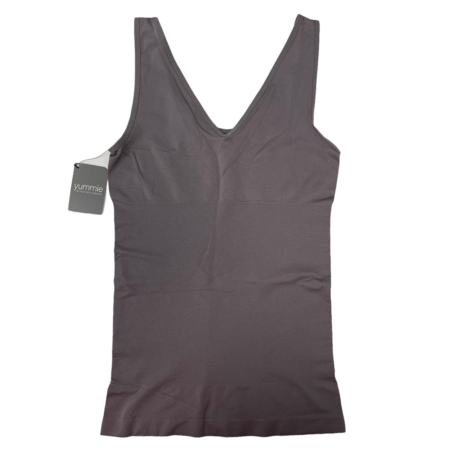 Yummie Tank Top Seamless 2 Way Shaper V Neck Scoop Cami Slimmer Moderate Control