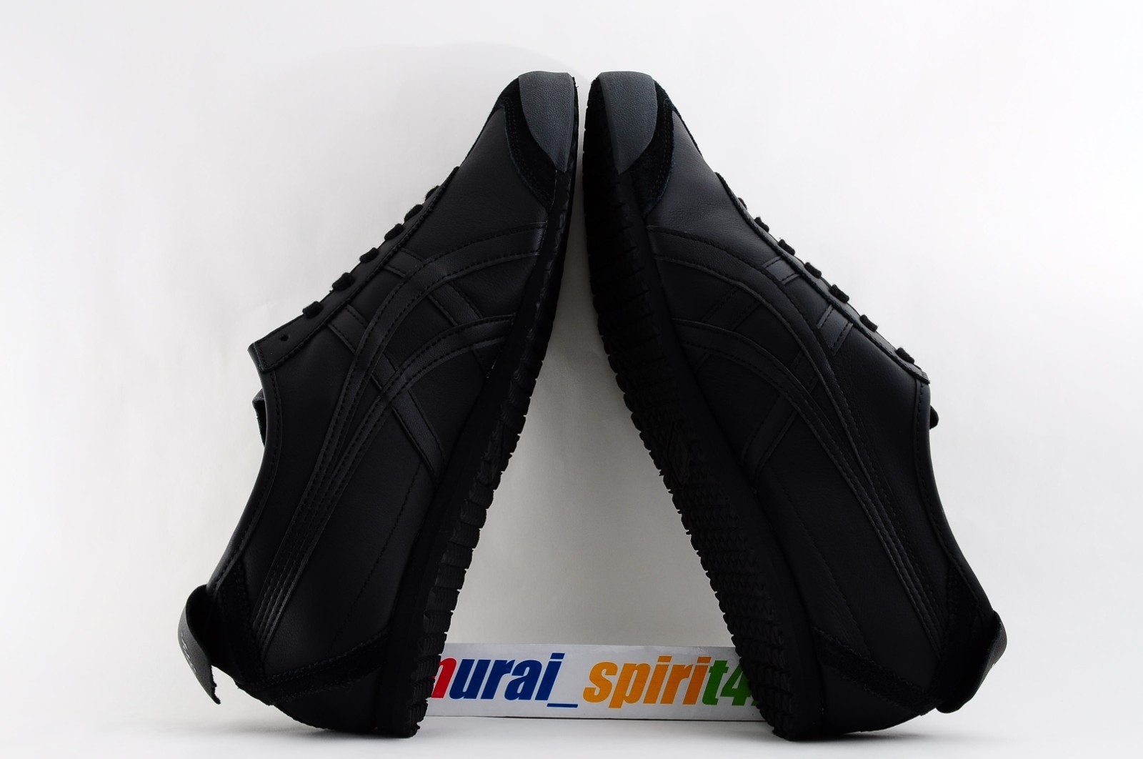Onitsuka Tiger Genuine MEXICO 66 1183C102 BLACK /BLACK US Buyer No Import duties