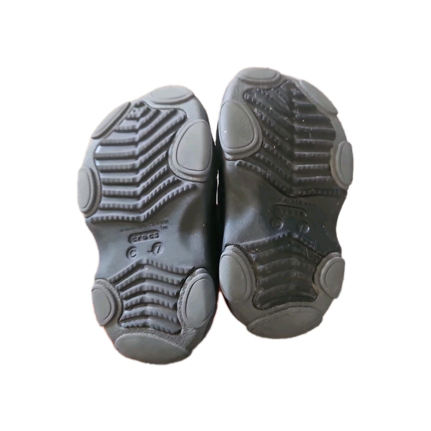 Crocs Black Classic All-Terrain Toddler Boys’ Clogs C7 Durable Slip-On Clog C7