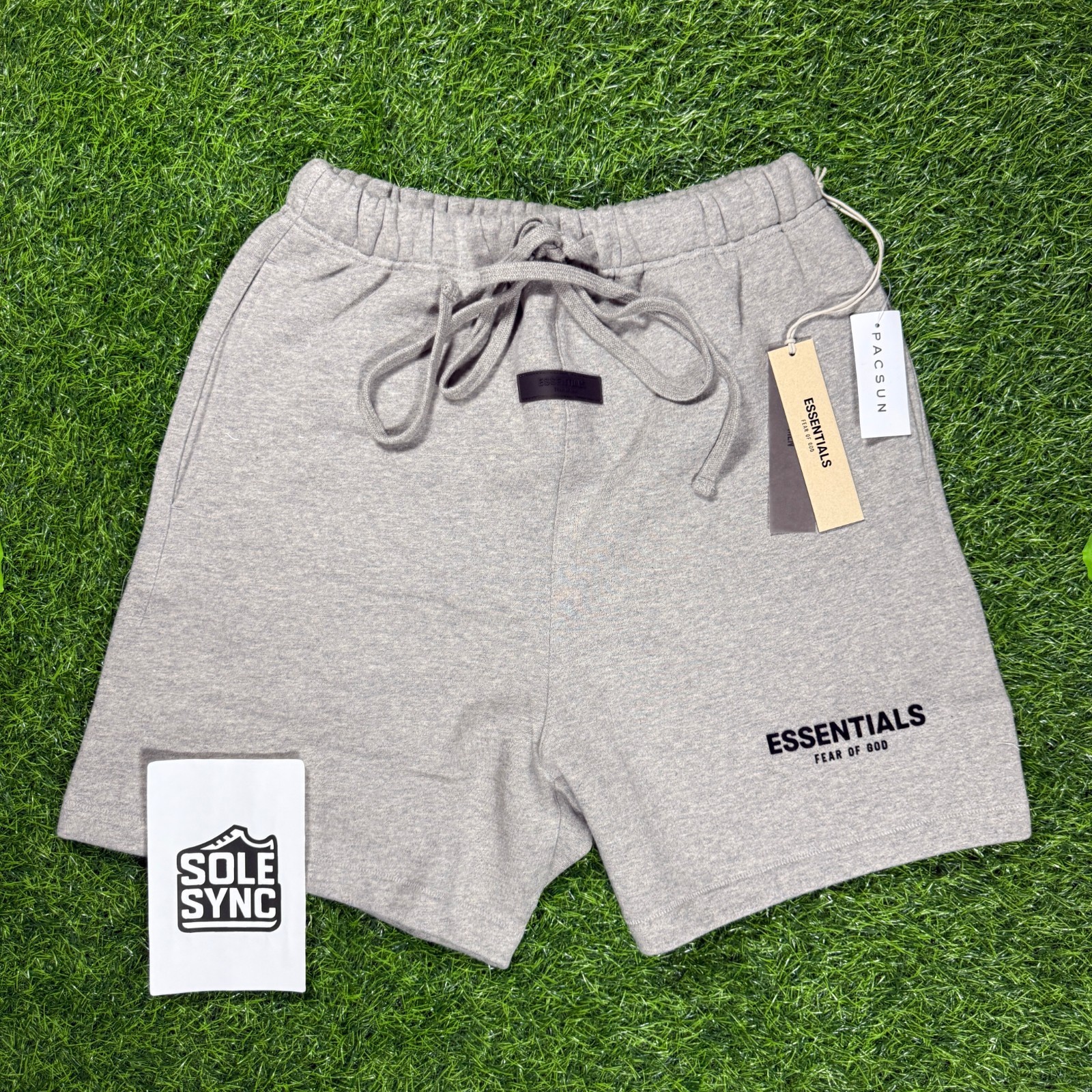 Fear of God Essentials Shorts SS22 Dark Oatmeal Gray – 100% Authentic (XS-XL)