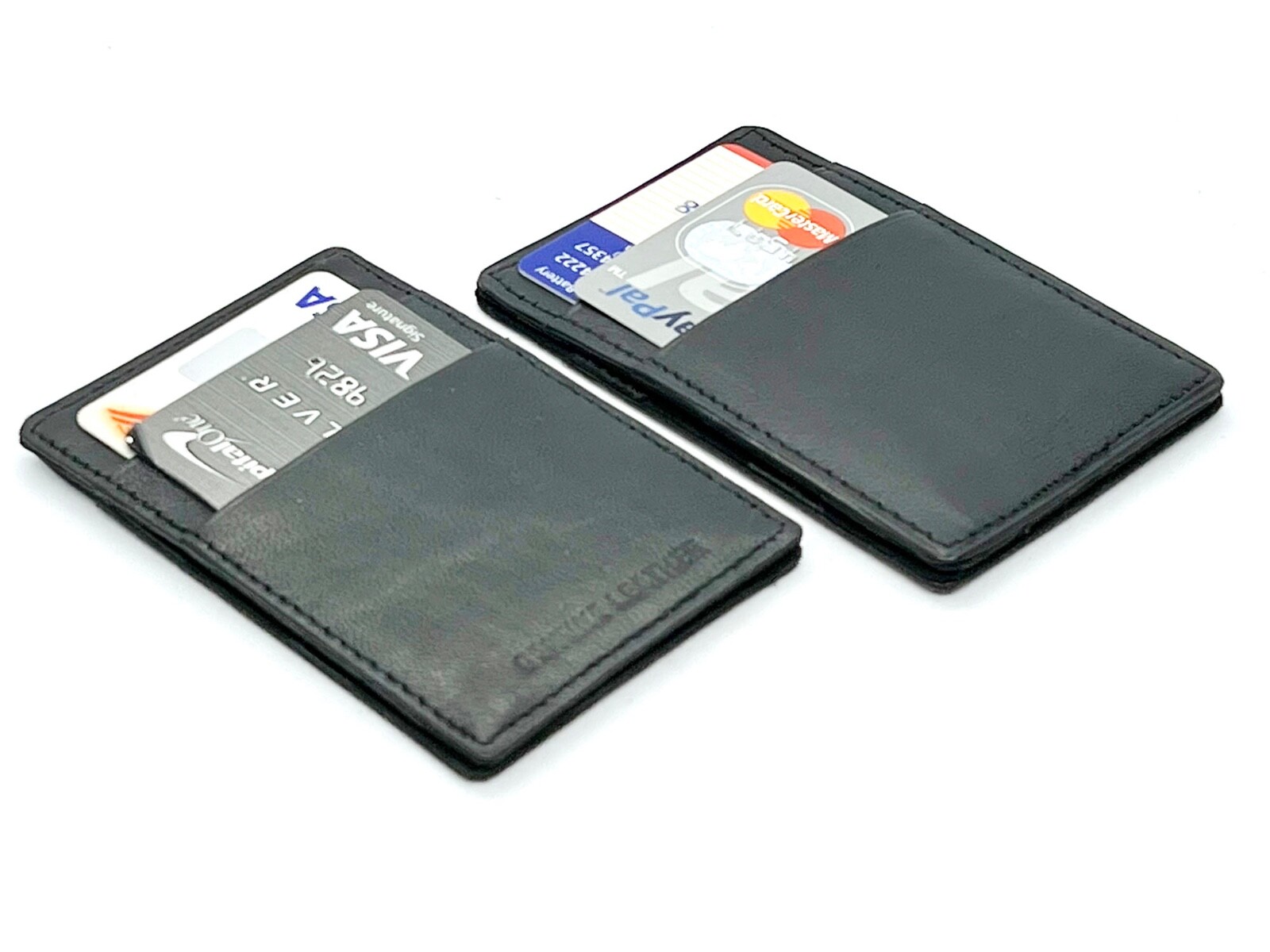 Genuine Leather Magic Wallet Money Cards Holder Fun Novelty Gift for Men Kids