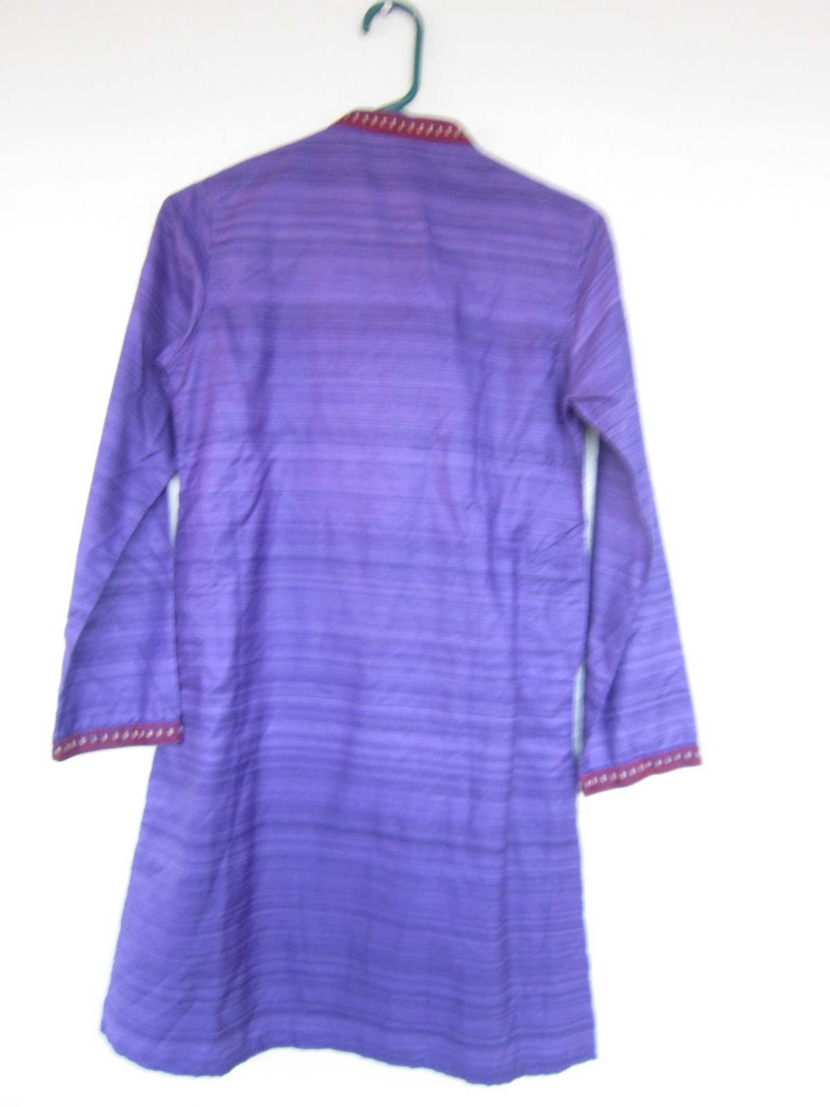 Womens Purple Cotton Kurta Size 12/13