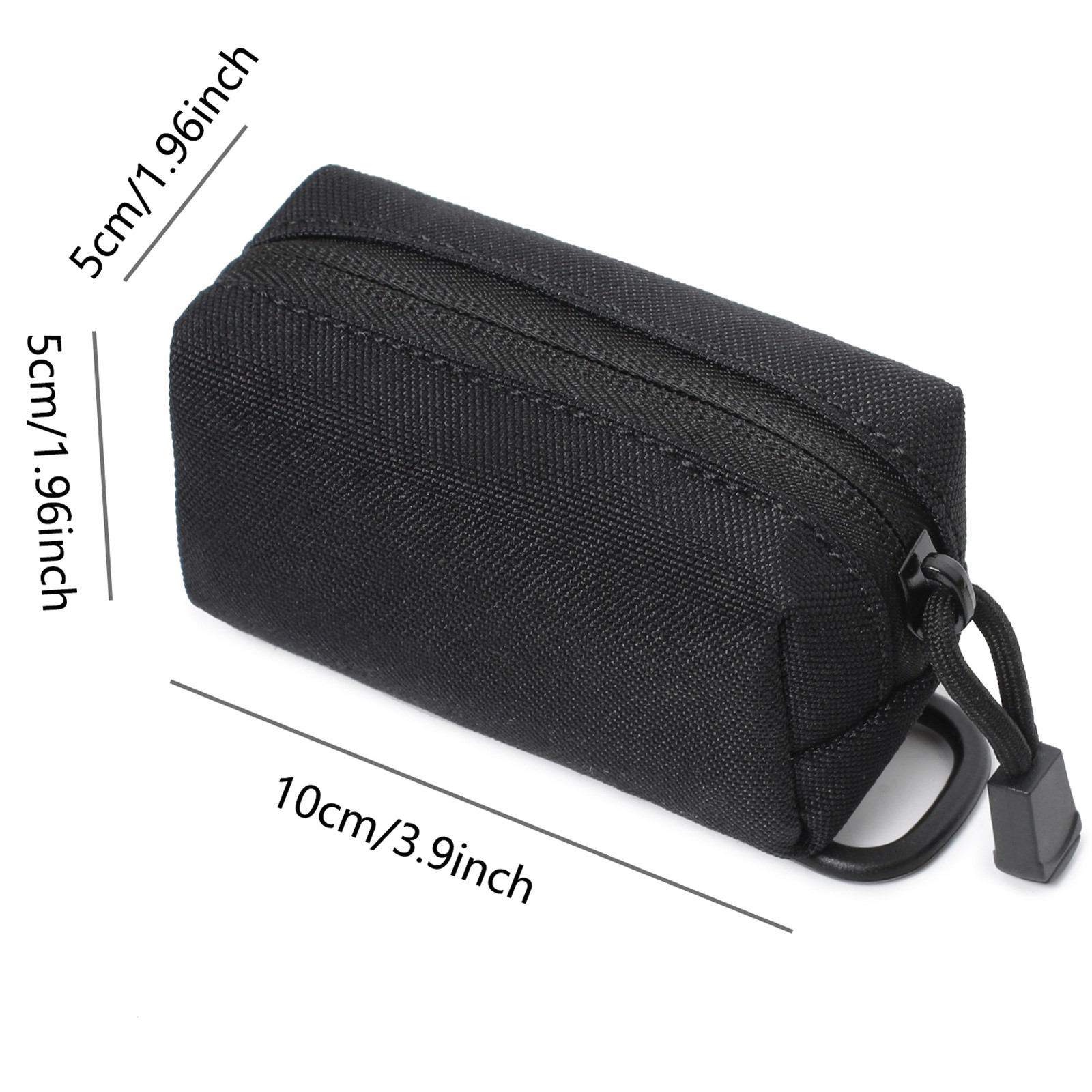 Tactical Compact EDC Pouch Utility Zipper Mini Pocket Organizer Bag for Camping