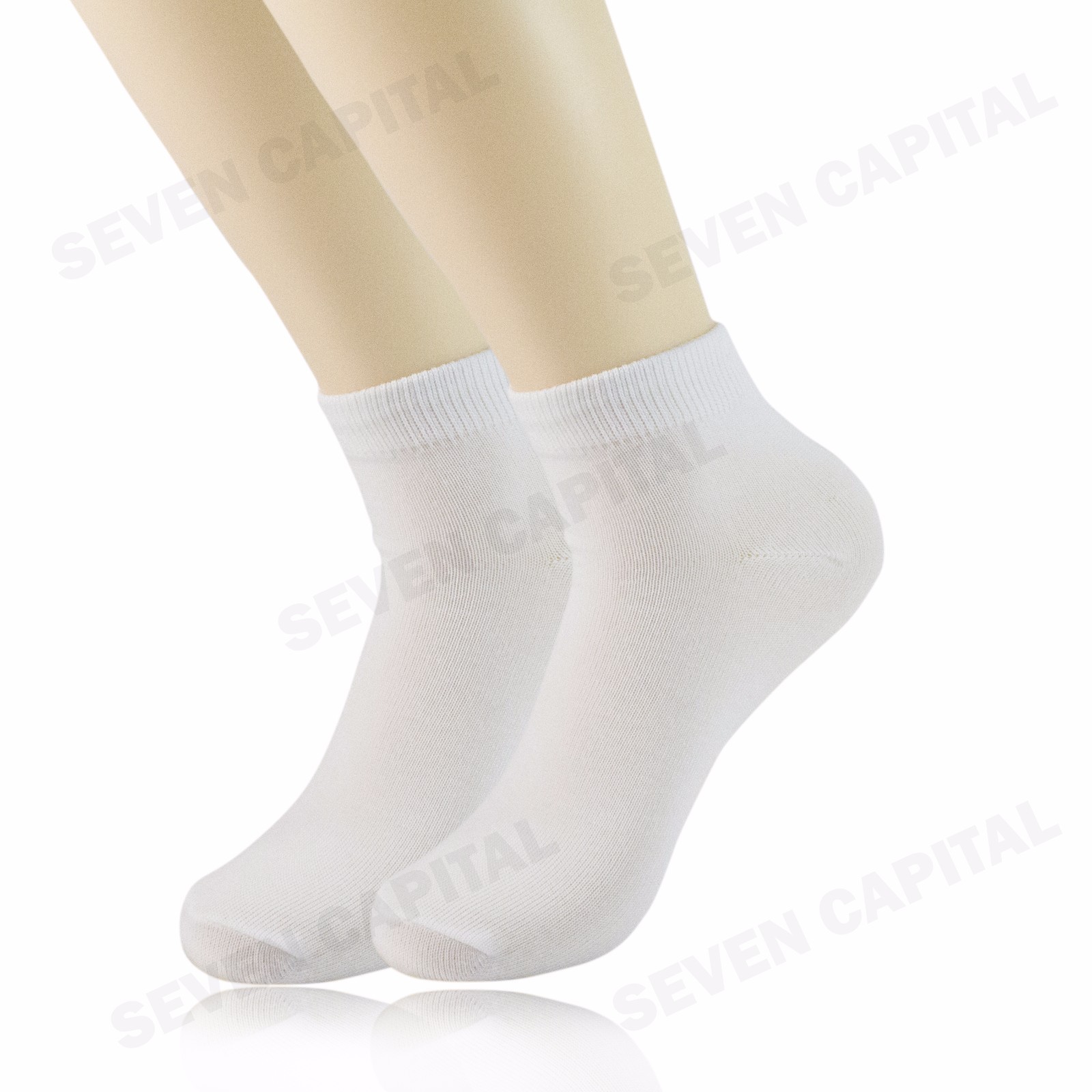 3 6 9 12 Pairs Mens Womens Solid Black White Sport Ankle Low Cut Cotton Socks