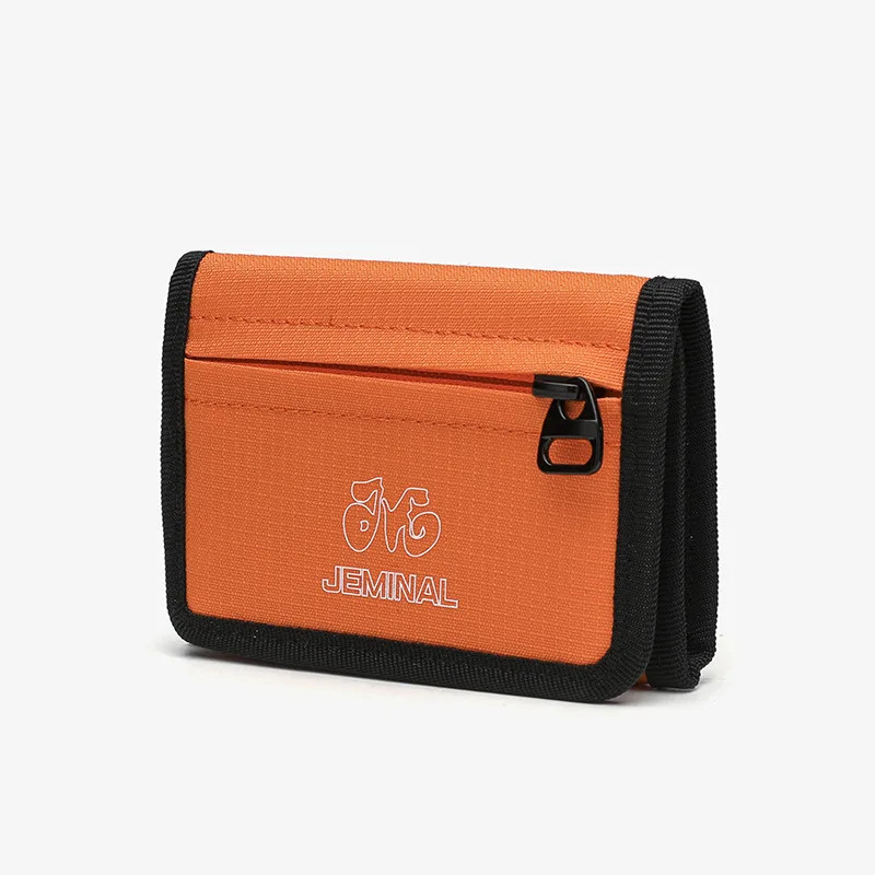 Japanese Style Nylon Trifold Wallet Casual Unisex Young Novelty Money Bag Purse