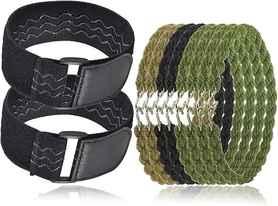 10PCS Boot Blousers Military, 2PC-Upgraded Boot Blousing Straps Nylon – 8PC