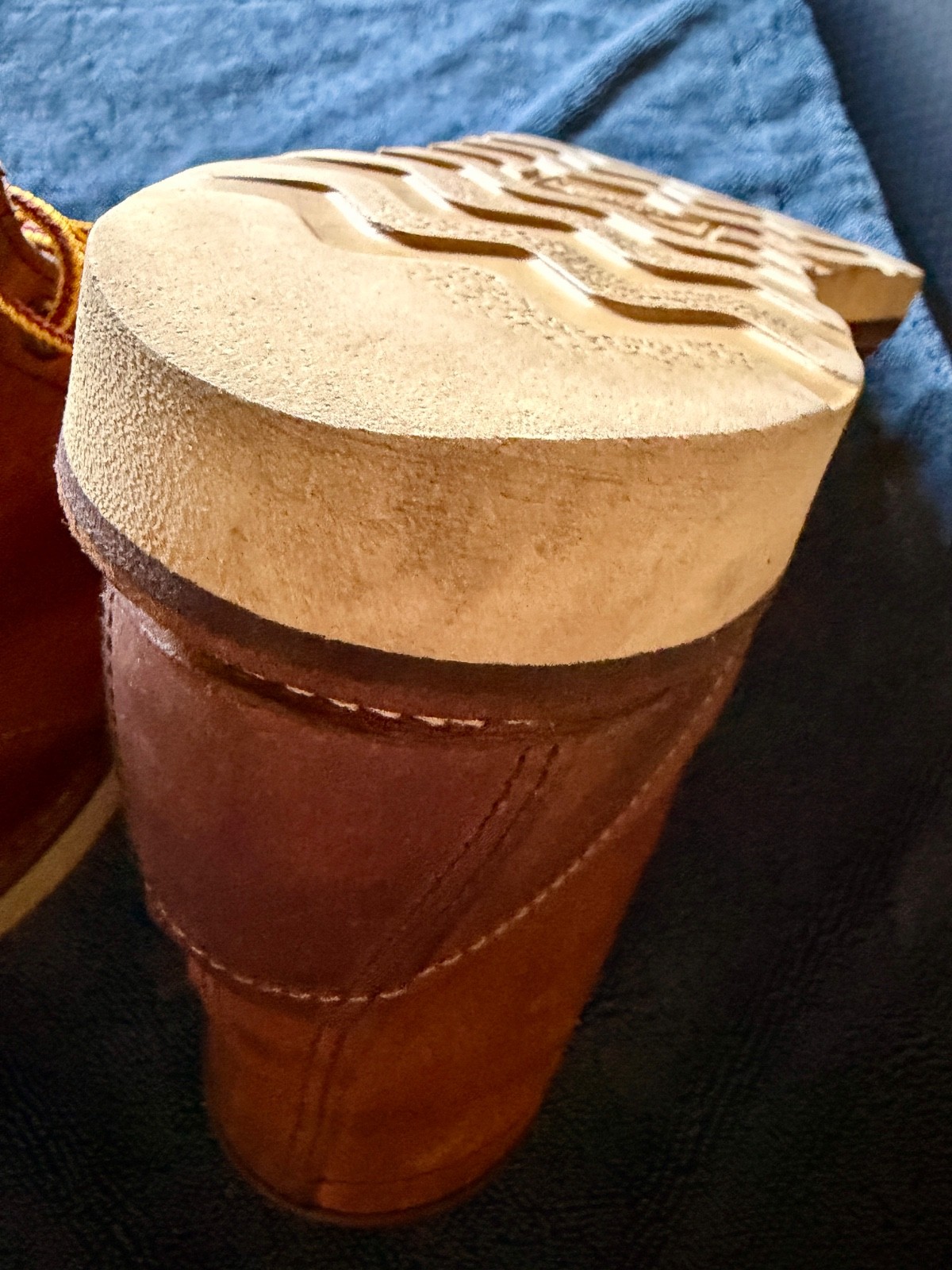 Red Wing Men’s 6-Inch Boot in Copper Rough & Tough Leather – US 9 (D)