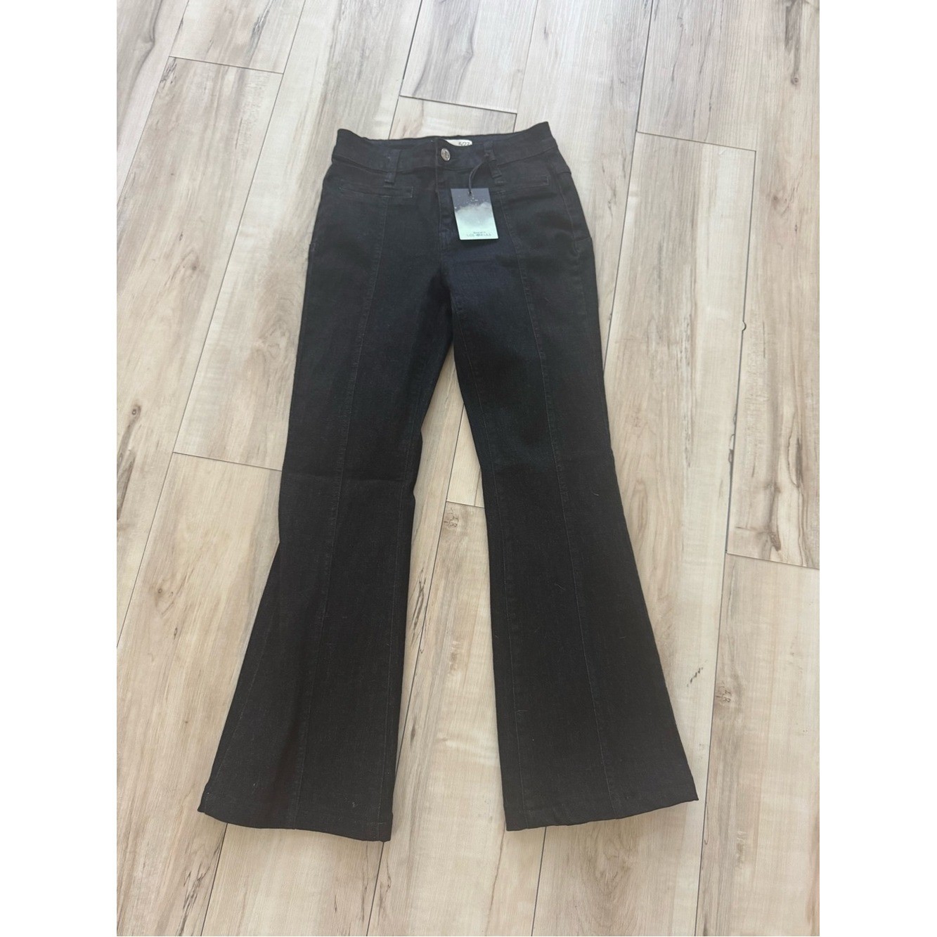 Thread Market Star Pattern Wide Leg Jeans Size 5 / 27 Bell bottom Western