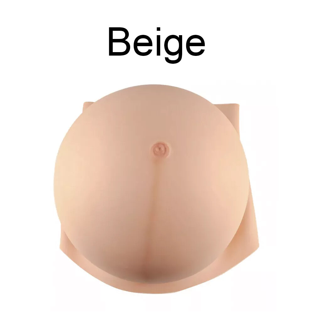 Silicone Fake Pregnant Belly Pregnancy Tummy For Crossdresser Cosplayer