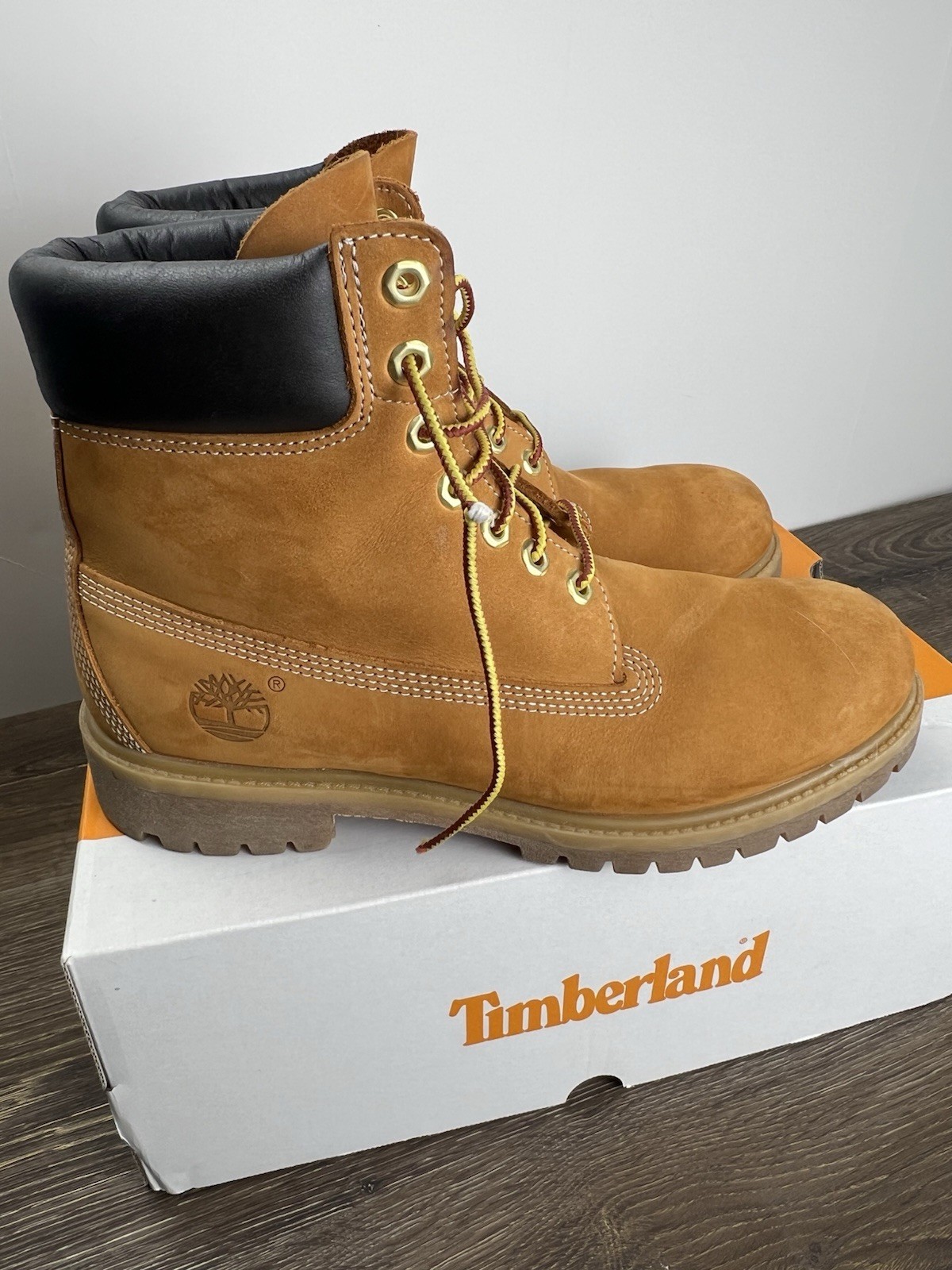 Timberland Construct Men’s Bootie Boot, Size 9 – Beige (10061) with tag in box