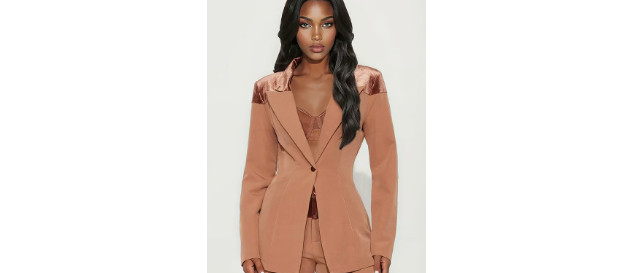 Fashion Nova In The Mix Blazer Pant Set M (8-10)
