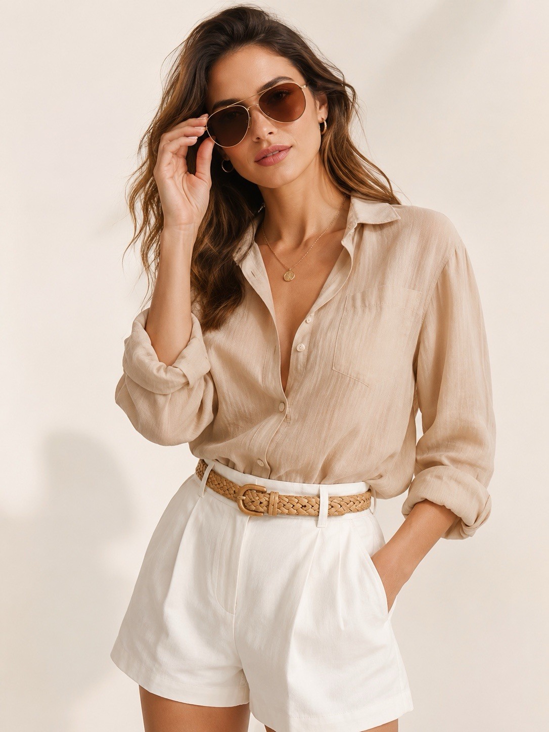 OSCAR DE LA RENTA SUNGLASSES Gold/brown Havana WOMEN’s 56-14 132mm Authentic