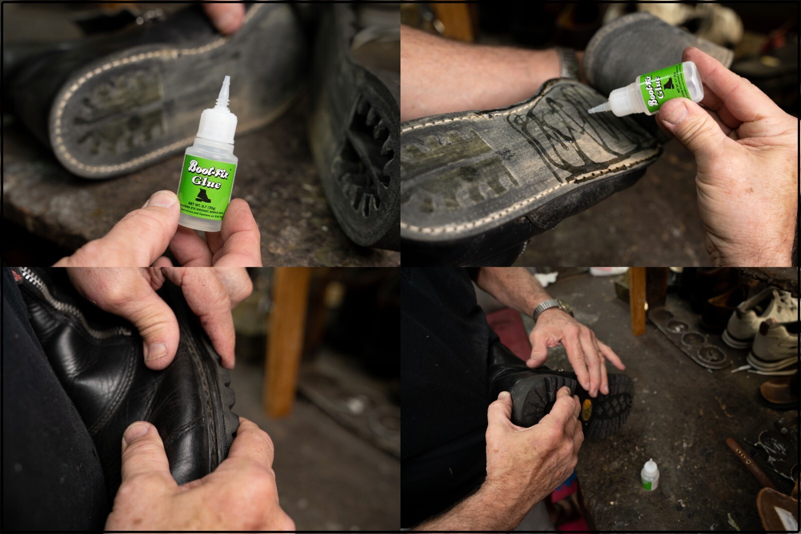 Boot-Fix & Shoe-Fix Glue : Instant Professional Grade Shoe Repair Glue 2 pack